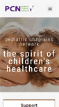 Mobile Screenshot of pediatricchaplains.org