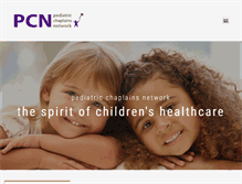 Tablet Screenshot of pediatricchaplains.org